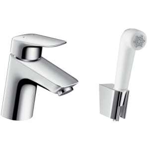 хороша модель Змішувач для раковини HANSGROHE Logis 71290000 з гігієнічним душем