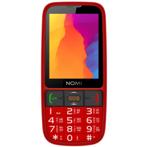 Мобільний телефон Nomi i281+ Dual Sim Red краща модель в Чернігові