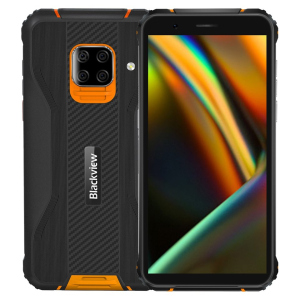 хорошая модель Мобільний телефон Blackview BV5100 4/64Gb orange 5,7" IP69K 5580mAh NFC (429 zp)