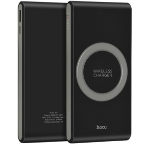 купить Беспроводное зарядное устройство Power Bank HOCO Qi B32C 8000 mAh