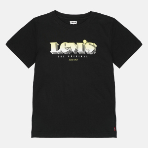 купити Футболка дитяча Levi's Fashion LVB SS Graphic Tee 8EC815-023 122-128 см Чорна (3665115333220)