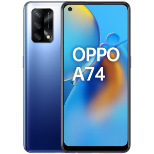 Смартфон Oppo A74 4/128GB Dual Sim Midnight Blue надійний