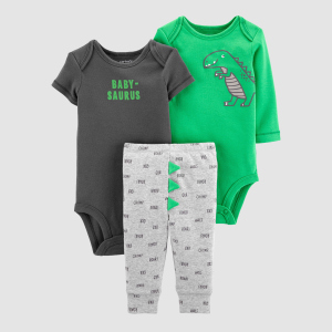 Комплект (боди 2 шт + штанишки) Carters 17645010-300 61-69 см G Green (192135966020) ТОП в Чернигове