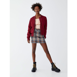 Бомбер Pull & Bear 5710/303/604-ACUK M Бордовый (DD3000002772247) лучшая модель в Чернигове