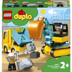 Конструктор LEGO DUPLO Town Вантажівка та гусеничний екскаватор 20 деталей (10931) в Чернігові