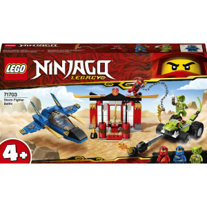 купить Конструктор LEGO Ninjago Бой на штормовом истребителе 165 деталей (71703)