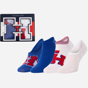 Набір шкарпеток Tommy Hilfiger Unisex Sneaker Giftbox 392004001-470 43-46 4 пари (8718824653433) ТОП в Чернігові