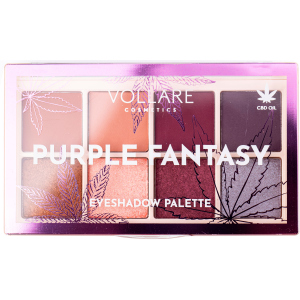 Тіні для повік Vollare Cosmetics Purple Fantasy з CBD олією 11 г (5902026649247) надійний