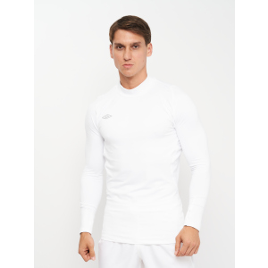 Жіночий лонгслів Umbro Ls Crew Baselayer Cold 61473U002 XXL Білий (5052137592649) в Чернігові