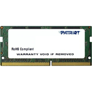 Оперативная память Patriot SODIMM DDR4-2400 8192MB PC4-19200 Signature Line (PSD48G240081S) в Чернигове