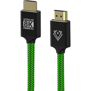 Кабель Vertux VertuLink-150 HDMI 2.1 UltraHD-8K HDR eARC 1.5 м Lasergreen (vertulink-150.lasergreen) краща модель в Чернігові