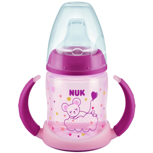 Пляшечка NUK First Choice Plus 150 мл Рожева (4008600400417)