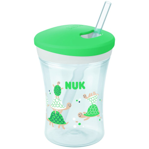 Поильник Nuk Evolution Action Cup 230 мл Зелений (4008600365136) ТОП в Чернігові