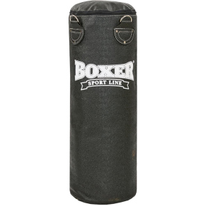 Мішок боксерський Boxer кирза 80 см Чорний (1002-04) краща модель в Чернігові