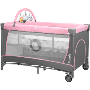 Манеж-кровать Lionelo Flower flamingo (LO.FL01) лучшая модель в Чернигове