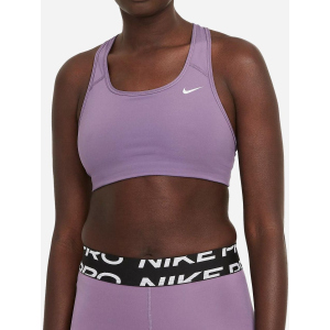 Спортивний топ Nike W Nk Df Swsh Nonpded Bra BV3630-574 S Фіолетовий (195239585166) в Чернігові