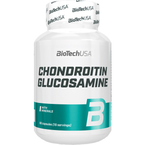 Хондропротектор Biotech Chondroitin & Glucosamine 60 капсул (5999076216604) лучшая модель в Чернигове