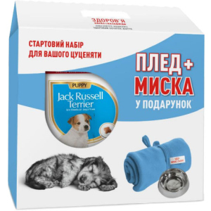 Сухий повнораційний корм Royal Canin Jack Russel Terrier Puppy для цуценят породи Джек Рассел тер'єр до 10 місяців 1.5 кг + плед та миска в подарунок (11_11105) ТОП в Чернігові