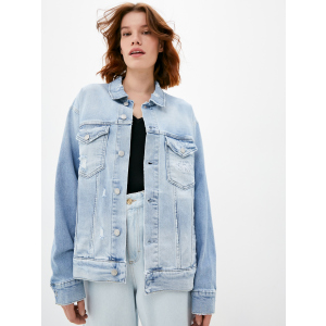 Джинсова куртка Calvin Klein Jeans Dad Denim Jacket J20J216528-1AA S Блакитна (8719854099680)