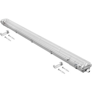 Линейный светильник DELUX PC7 LED SLIM IP65 G13 под LED лампы 2х1200 мм (90017901) ТОП в Чернигове