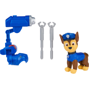 Коллекционная фигурка Spin Master Paw Patrol Щенячий патруль в кино: щенок Гонщик с механической функцией (SM16655/6137)