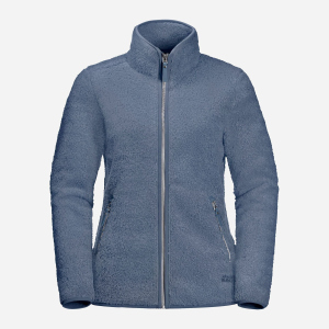 хорошая модель Флисовая кофта Jack Wolfskin High Cloud Jacket W 1708731-1380 S Синяя (4060477949208)