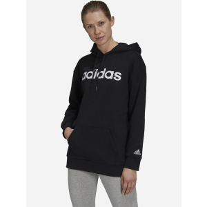 хороша модель Худі Adidas W Lin Ov Fl GS1342 XS Black (4064055370613)