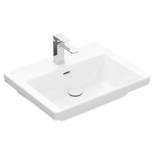 Умивальник на тумбу Villeroy&Boch Subway 3.0 60 см, білий (4A706001) надійний