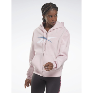 Спортивна кофта Reebok TE Vector FZ Hoodie H62059 S Frost Berry (4064056738108) в Чернігові