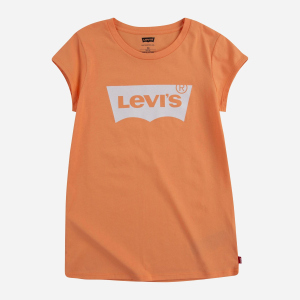 купить Футболка детская Levi's Lvg S/S Batwing Tee 3E4234-N3E 110 см Оранжевая (3665115456325)