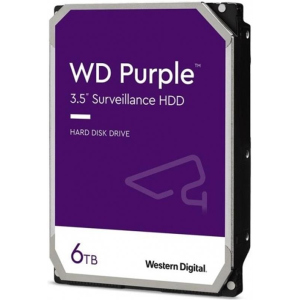 Жорсткий диск Western Digital Purple 6TB 64MB 5400rpm WD62PURZ 3.5 SATA III ТОП в Чернігові