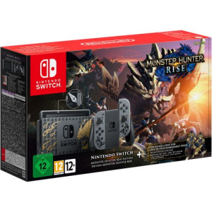 Портативна ігрова приставка Nintendo Switch V2 Monster Hunter Rise Edition [56857] краща модель в Чернігові