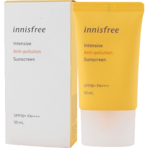 Увлажняющий солнцезащитный крем innisfree Intensive Anti-Pollution Sunscreen SPF50+ PA+ 50 мл (8809612857888) лучшая модель в Чернигове