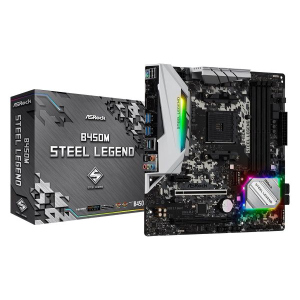 Материнська плата ASRock b450 Steel Legend Socket am4 в Чернігові