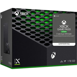 Microsoft Xbox Series X 1Tb + Xbox Game Pass Ultimate (3 місяці) в Чернігові