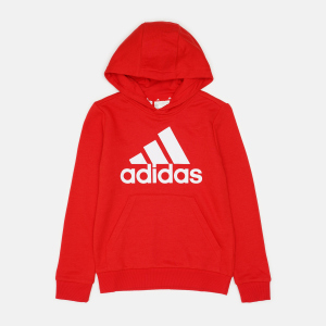 Худі дитяче Adidas B Bl Hd GN4037 134 см Vivred/White (4064036088520) краща модель в Чернігові