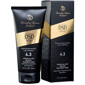 Восстанавливающая маска с кератином DSD de Luxe 4.3 Keratin Treatment Mask для улучшения структуры волос и стимуляции их роста 200 мл (8437011863096) ТОП в Чернигове