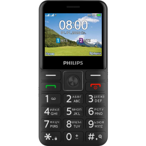 Мобильный телефон Philips E207 Xenium Black в Чернигове