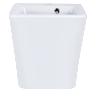 Раковина підвісна моноблок Qtap Tern 370х410х400 White з донним клапаном QT1711G808W краща модель в Чернігові