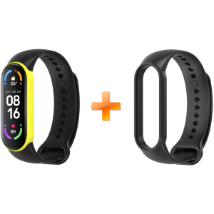 Xiaomi Mi Band 6 MiJobs Dual Color Black/Yellow (MJ6-DSS009BY) ТОП в Чернигове