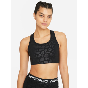 Спортивний топ Nike W Np Df Swsh Lepard Shine Bra DD1117-010 XS (195239599262) в Чернігові