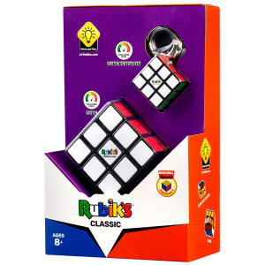 Набор головоломок 3х3 Rubik's Кубик и Мини-Кубик с кольцом (6900006613553) надежный