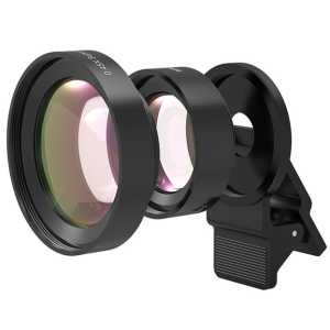 ​Об'єктив для телефону ORICO Phone Camera Lens 0.45X Wide Angle Lens, 12.5X Macro Lens 2 in 1 MPC-A1-BK рейтинг