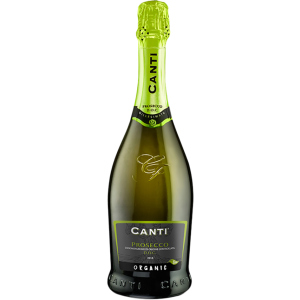 Вино ігристе Canti Prosecco Extra Dry Biologico біле екстра-сухе 0.75 л 11% (8005415057979) в Чернігові