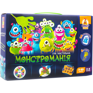 Настольная игра Vladi Toys Монстромания с липучками (укр) (VT8044-23) (4820195057049) рейтинг