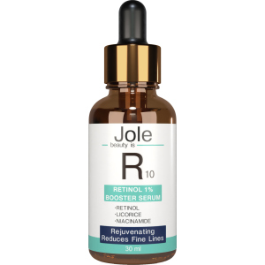 Сироватка для обличчя Jole Retinol 10 Serum з ретинолом 1%, ніацинамідом та центелою 30 мл (4820243881350)