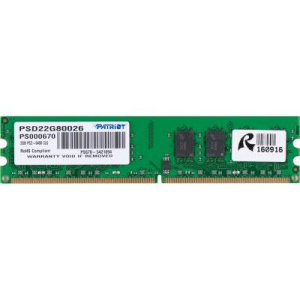 DDR2 2GB/800 Patriot Signature Line (PSD22G80026) в Чернігові