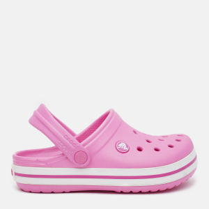 Кроки Crocs Kids Jibbitz Crocband Clog K 204537-6U9-J2 33-34 Рожеві (887350925494) краща модель в Чернігові