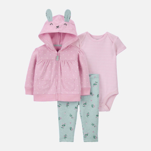 Комплект (боди + толстовка + лосины) Carters 1J955310 62 см 650 P Pink (194133778544) лучшая модель в Чернигове