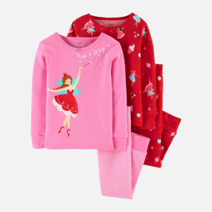 Пижама (футболка с длинными рукавами + штаны) Carters 29634714 92 см 2 шт 969 PRT Print (192136621584) лучшая модель в Чернигове